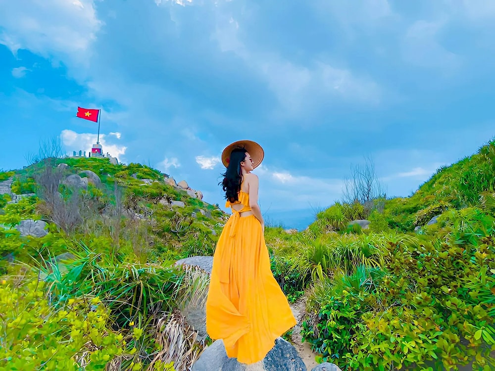 Đây là nơi lý tưởng để ngắm trọn vẹn vẻ đẹp bao la của biển trời Quy Nhơn